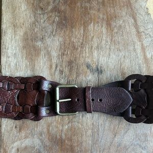 BRAIDED ARGENTINIAN LEATHER BELT